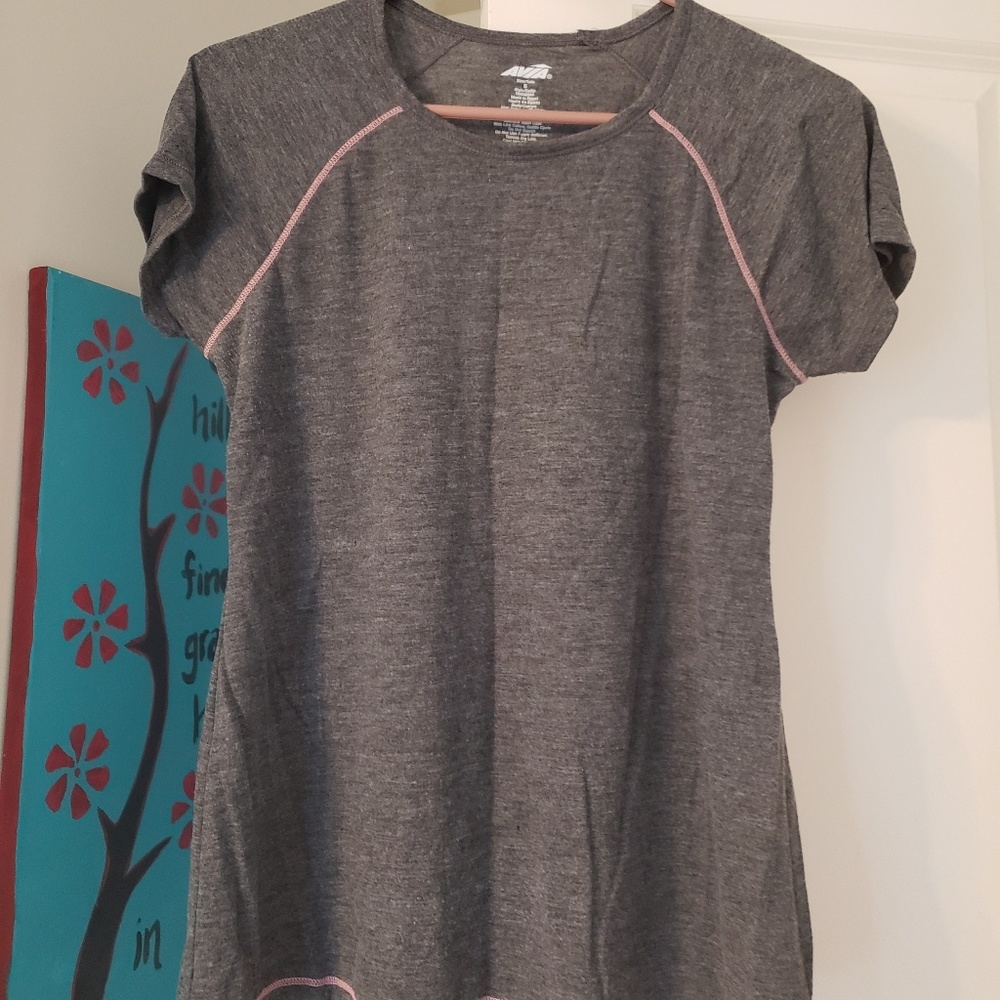 Grey womens Avia workout top